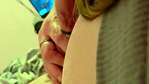 In kinky scene, Tsbxoda deep throats Brandytopshelf's huge cock