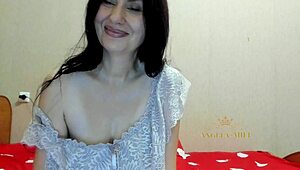 Angela-milf's tits and armpits smell like sex, so tender