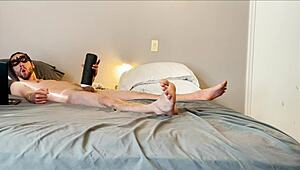 Stroking and sucking that vibrating toy feels amazing