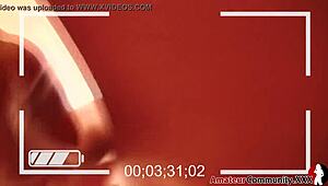 Desperate ex uses dildo on webcam to move on.