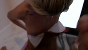 Petite Lacy Tate Provides Head, Pussy, And Ass In Doggy Style