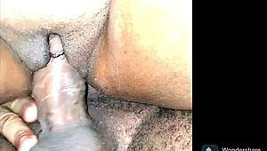 we're filming this emo girl's creamy pussy getting fingered