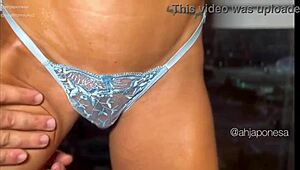 Wife didn't wanna give her ass to husband, so he called me to satisfiy the urge