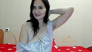 Angela-milf's tits and armpits smell like sex, so tender