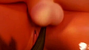 Cammy's enticing big tits and ass compilation video