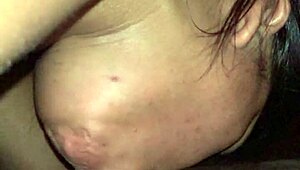 Watch her caindo de boca on that amateur cock.