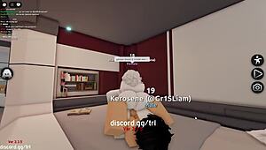 Intense Fucking And Creampie With Horny Man In Roblox Condo
