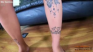 i'm showing off my tattoos in this verification video as a pornstar.