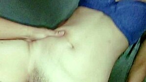 bebe girl gets a 2 pops cum in mouth cum in pussy