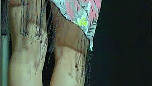 i love soapy shower orgasms with teen