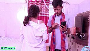 Indian Doctor Feels Intense Pleasure in Hospital Threesome