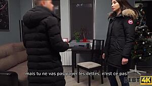 Debt4k monica wet sells pussy at night club