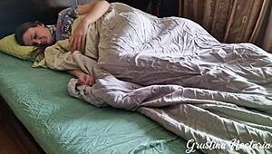 She woke me up with a hard fuck