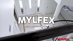 Problematic stepson uncovers his dirty stepmom's secret on Mylfex