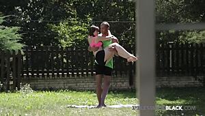 Private Black - Doe Eyed Teen 18+ Luna Rival Mouth Fucks Bbc