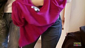 Enchanting blonde sucks cock deepthroat handjob fingering muff diving outdoor masturbation cunilingus in public stairwell