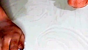 Cute Latina Caged Sissy Cuckold Fucked