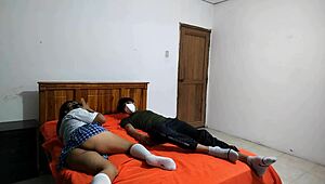 Horny Latina Cousin Masturbates Pussy in Homemade Video