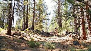 Simscristian05 Flashes Naked On Public Hill Hike