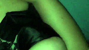 Huge cumshot on swiss milf's tits while she licks ass!