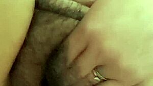 Mature Milf Shows Fat Hairy Pussy While Pissing!