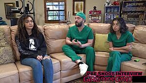 mara luv moans during solo masturbation in latex backstage