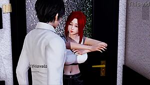 Indian Woman Bent Over for Monster Cock Doggystyle