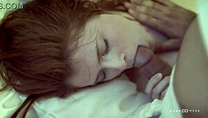 Lucy Huxley Rips Clothes In Interracial Orgy!