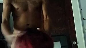 Sexy Chocolate Ass BBW Suckin Da Skin Off My Dick