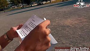 Deutsche Latina Mit Dicken Titten Auf Der Straße Abgeschleppt