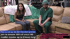 Aria nicole's intense enema from perv doctor in hospital