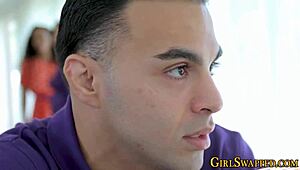 Fetish teen 18+s gets pussies fingered