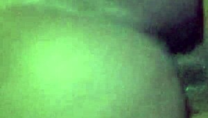 slowly riding my big black monster cock, feeling every inch.