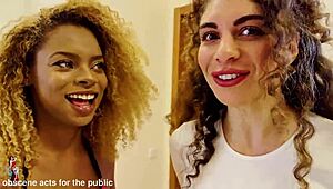 Latina Group with Bodybuilder in Squirting Anal Scene