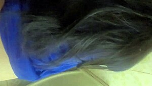 Schoolgirl Fucked Quickly In Bathroom