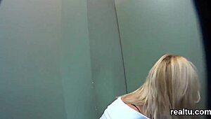 Seduced Czech Teen Feels Intense Pleasure in Mall POV Fuck