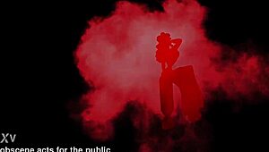 Latina Group with Bodybuilder in Squirting Anal Scene