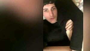 Latina babe gets fucked after graduation party 😈