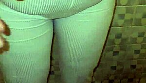 Blonde Whore's Bath Cumshot Surprise