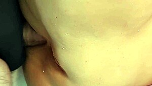 Shaved ass gets double fucked close-up in fetish real doll scene.