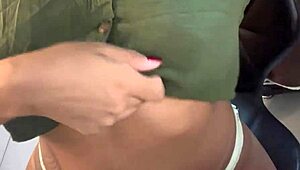 wife fucks big black cock in motel while cuckold films and cums