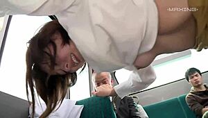 I feel so aroused watching Yui Hatano ride cock, finger pussy, and lick in intense Japanese action.