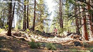 Simscristian05 Flashes Naked On Public Hill Hike