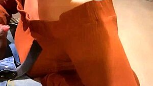 Blonde sucks monster black cock on beach