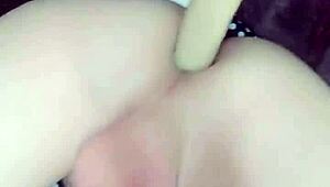 linda ladyboy gets ass penetrated and masturbates anal