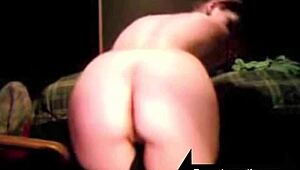 I show you how to give a lap dance with big tits and ass