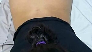 Stepsister Gives Blowjob Then Anal Slap!