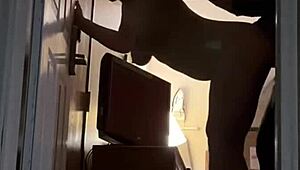 freaky couple fucks rough in public flashing