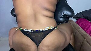 Munaj Teases with Big Ass and Natural Tits in Anal Pleasuring Update from March 18 2025