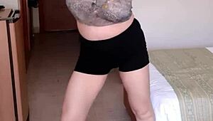 Mariaold, are you bouncing those huge tits while playing with your pussy?